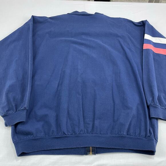 VTG 80s Blue SK Sport Marina Club Anchor Jacket, Size L, Made in USA - Picture 7 of 7